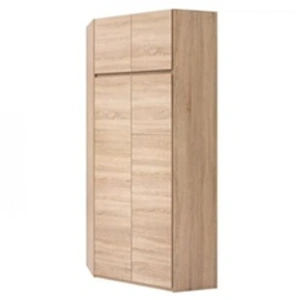 MARKET24 Academica Armoire D'angle - Décor Chene Sonoma - Contemporain... pas cher