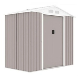 M24 Abri De Jardin En Métal 2,71 M² - 213 X 127 X 195 Cm - Kit D'ancrage I... pas cher