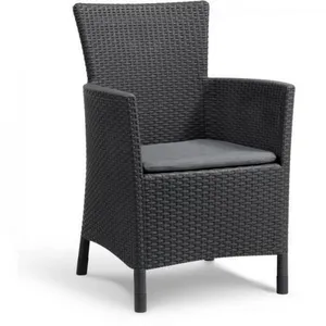 Keter Fauteuil de jardin Allibert by IOWA En résine imitation rotin tressé Coloris : pas cher