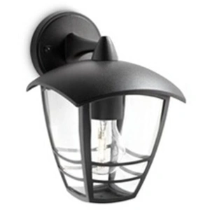 Comparateur de prix : Philips Lanterne murale e térieure Creek Aluminium Noir