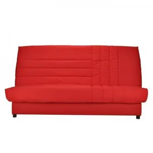 Comparateur de prix : Bultex COMFORT Banquette clicclac 3 places Tissu L 192 P 95 cm BEIJA Rouge