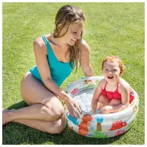 Intex Piscine gonflable Inte 57106EPOK 61 22 cm animau 100 % PVC 61 22 cm pas cher