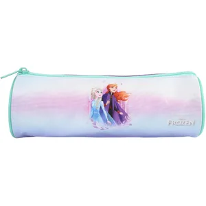 Bagtrotter Trousse Scolaire Ronde La Reine Des Neiges Violet pas cher