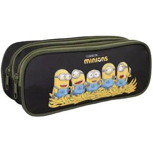 Bagtrotter Trousse Rectangulaire Les Minions Noir pas cher