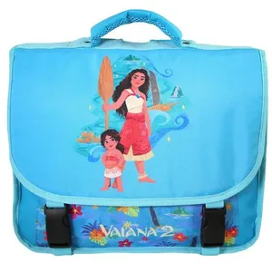 Bagtrotter Cartable Scolaire Primaire Vaiana Disney Bleu pas cher