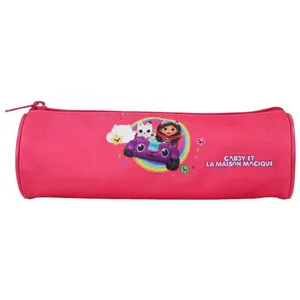 Bagtrotter Trousse Scolaire Ronde Gabby Et La Maison Magique Rose pas cher