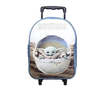 Sac à dos à roulettes - Disney - The Mandalorian - 31 cm - Beige - Enf...