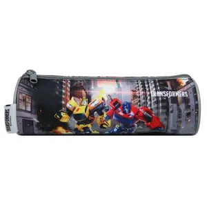 Comparateur de prix : BAGTROTTER Trousse scolaire ronde Transformers Grise