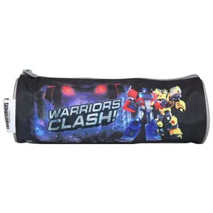 Comparateur de prix : BAGTROTTER Trousse scolaire ronde Transformers Noire