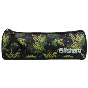 BAGTROTTER Trousse scolaire ronde Offshore Noir Mimosa pas cher