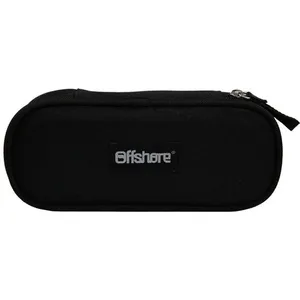 Trousse scolaire - BAGTROTTER - Offshore - Noir - 100% polyester - 23x10x5cm pas cher