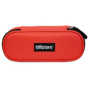 Bagtrotter Trousse Scolaire Ovale Plumier Offshore Rouge pas cher