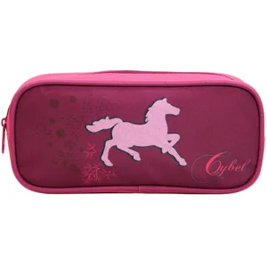 BAGTROTTER Trousse scolaire rectangulaire Cybel Cheval Licorne Violette Bagtrotte... pas cher