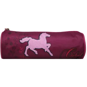 BAGTROTTER Trousse scolaire ronde Cybel Violette et Rose pas cher