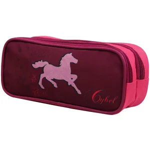 Comparateur de prix : Trousse scolaire 2 compartiments Cybel Cheval Licorne Violette Bagtrot...