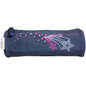 Comparateur de prix : BAGTROTTER Trousse scolaire ronde Phileas Bleue Etoiles