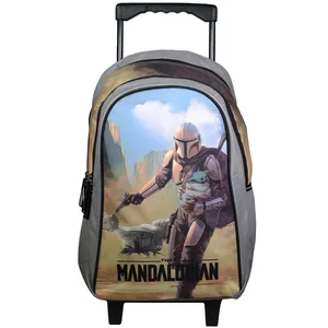 Bagtrotter Sac à Dos à roulettes Disney Star Wars/The Mandalorian Multicolore
