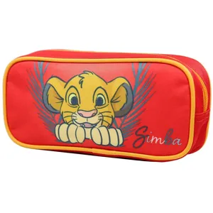 Comparateur de prix : Trousse scolaire rectangulaire Disney Le Roi Lion Simba Rouge Bagtrott...