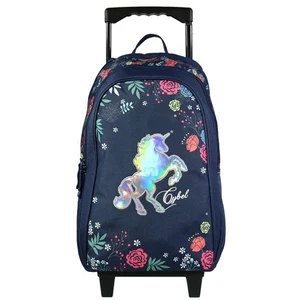 Comparateur de prix : BAGTROTTER Sac à dos à roulettes 45 cm Cybel Cheval Licorne Bleu