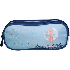 Comparateur de prix : BAGTROTTER Trousse scolaire 2 compartiments Phileas Bleu