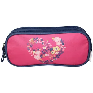 Comparateur de prix : BAGTROTTER Trousse scolaire 2 compartiments Phileas Rose