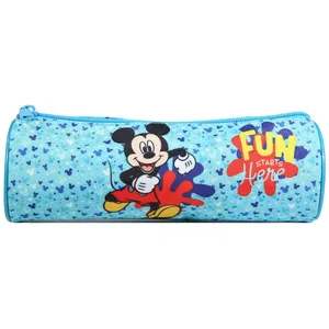 Comparateur de prix : BAGTROTTER Trousse scolaire ronde Disney Mickey Bleue