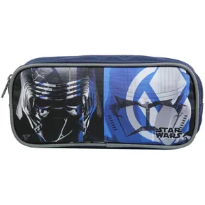 BAGTROTTER Trousse scolaire rectangulaire Disney Star Wars BleuVendu parcdiscount