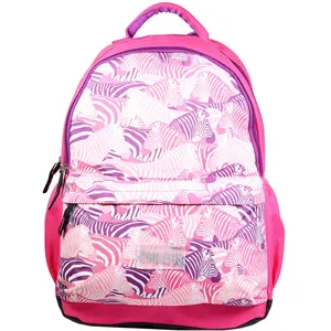 Comparateur de prix : BAGTROTTER Sac à dos 2 compartiments Phileas Rose Zèbre