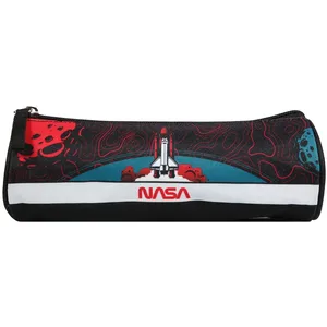 Comparateur de prix : BAGTROTTER Trousse scolaire ronde Nasa Rouge