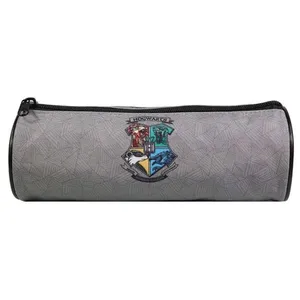 BAGTROTTER Trousse scolaire ronde Harry Potter Grise pas cher