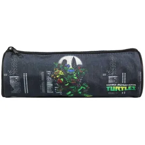 Comparateur de prix : BAGTROTTER Trousse scolaire ronde Tortues Ninja Noire