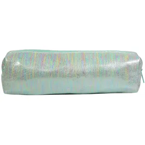 BAGTROTTER Trousse scolaire carrée No Name Turquoise pas cher