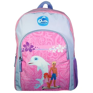 Comparateur de prix : Sac à dos - BAGTROTTER - Oum Le Dauphin - 37 cm - Rose - Enfant