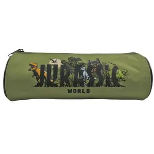 Bagtrotter Trousse Scolaire Ronde Jurassic World Vert pas cher