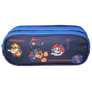 Bagtrotter Trousse Scolaire 2 Compartiments Pat'Patrouille Bleu pas cher