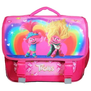 Comparateur de prix : Cartable 38 cm Les Trolls Rose