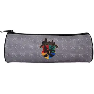Bagtrotter Trousse Scolaire Ronde Harry Potter Gris Gris pas cher