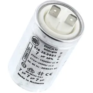 AEG Condensateur 7 MF Sèche-linge (1256417013 1256539402 FAURE AEG ARTHUR MARTIN ELECTROLUX ELECTROLUX ZANUSSI)