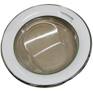 Porte de hublot complète - CANDY - 43028155 - Compatible avec plusieurs modèles - Accessoire lave-linge
