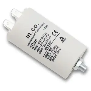 Comparateur de prix : SOS Accessoire Condensateur 20 mF 450V pour Lave-linge 481981729153 AIRPORT ARISTON HOTPOINT BRANDT CANDY CURLING CURTISS DE