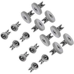 Electrolux Lot de 16 roulettes (8 paniers supèrieur et 8 panier supéri...Vendu parrakuten