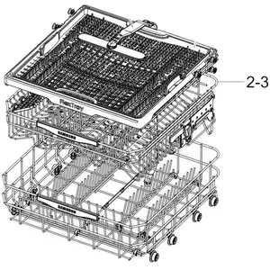Samsung - Panier supérieur (repère 2-3) d'origineVendu parrakuten