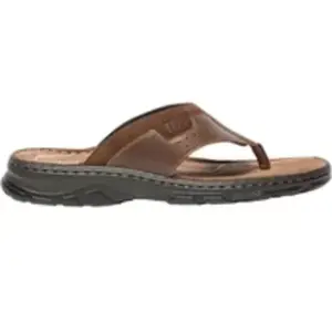 Comparateur de prix : TBS Tongs Homme Ref 65689 G8155 Marron - Marron - 41