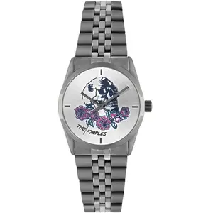 Montre Homme The Kooples Montres Skull & Roses - TKW819 Bracelet Acier... pas cher