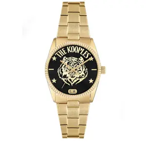 Montre Homme The Kooples Montres Tiger LA - TKW833 Bracelet Acier doré pas cher
