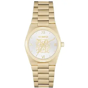 Montre Mixte The Kooples Montres -TKW1016 Bracelet Acier Doré pas cher