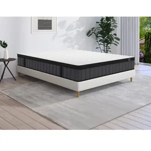VENTE-UNIQUE Matelas ressorts ensachés et mémoire de forme rafraichissante 180x200cm - TOLCA de YSMÉE pas cher