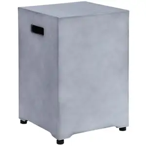 VENTE-UNIQUE Cache bouteille gris en MGO pour gaz SEROZA pas cher