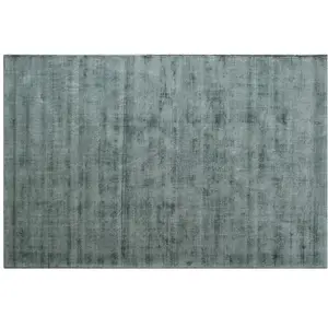 Vente-unique.com Tapis tissé à la main - 160 x 230 cm - Gris bleu - 1800g/m² - MOLINI pas cher