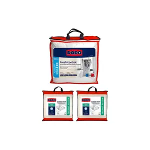 Pack DODO couette 220 x 240 cm anti-transpirante + 2 oreillers 60 x 60... pas cher